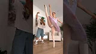 BALLET OR HIPHOP!? 🩰 - #dance #trend #viral #couple #funny #ballet #shorts