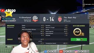 iShowSpeed Loses 14-0 on FIFA  (FULL MATCH)