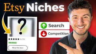 How to Find LOW COMPETITION Niches on Etsy (2024)