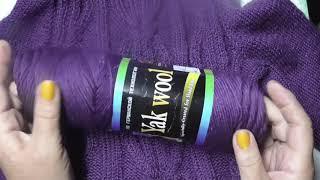 Очень красивое платье для внучки "Чародейка" из Yak wool. Моё мнение о пряже.