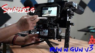 3 setup run n gun camera rig - Smallrig - ZoomF1 - Sony