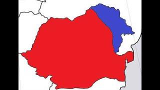 Romania vs Moldova - War Map