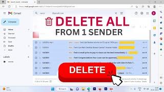 Gmail Delete Emails From One Sender