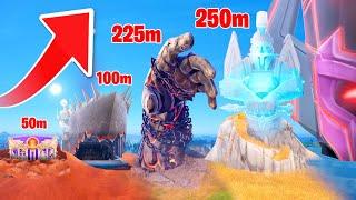 Fortnite BIGGEST EVENTS Size Comparison! (Chapter 5)