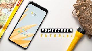 Home Screen Setup Tutorial!