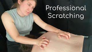 [ASMR] *Intense* Professional Back Scratching Therapy