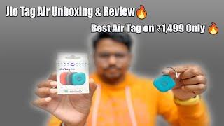 Jio Tag Air Unboxing & Review | Best Air Tag on ₹1,499 Only  | Location Tracking Device