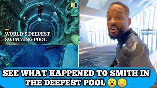 Will Smith Takes the Plunge: Exploring the Depths of Dubai's Deepest Swimming Pool