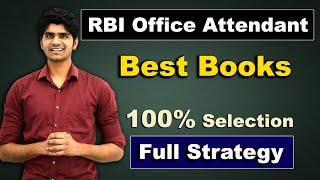 Best Books for RBI Office Attendant | & Full Preparation Strategy | 100% Selection