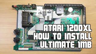 How to install U1MB in an Atari 1200XL