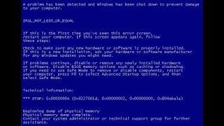 How To Fix 0x0000000A IRQL_NOT_LESS_OR_EQUAL BSOD