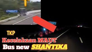 Lokasi TKP Kecelakaan MAU Bus New Shantika