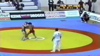 1991 Senior European Greco Championships: 52 kg Rosario Schmitt (GER) vs. Per Nielsen (DEN)