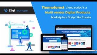 Themeforest Clone script | Multivendor Digital Products Marketplace Script & Wordpress Themes