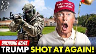  BREAKING: Second Trump Assassination, Trump Shot At By Assassin, Secret Service OPENS FIRE