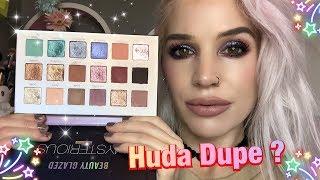 BEAUTY GLAZED 'Mysterious' Review // Huda Beauty Dupe ?