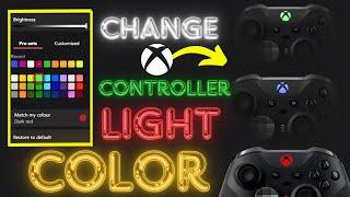 How to Change Your XBOX Controller Button Light COLOR 2024