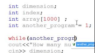C++ arrays using for, while and do while loop for data structures and algorithims