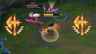 Akali vs Irelia lvl 1