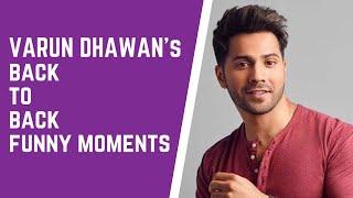 Varun Dhawan's back 2 back funny moments  | Shraddha | Nora | Street Dancer 3D | Mirchi Prerna