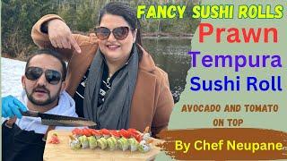 How to make Sushi | Step By Step Guide to make Sushi Recipe By Chef Prakash Neupane | Golus kitchen