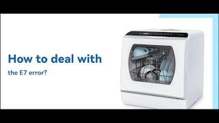 How to deal with E7 error - hermitlux dishwasher repair