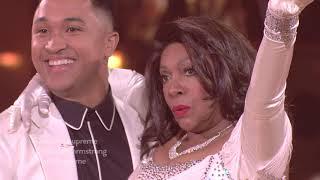 Mary Wilson and Brandon – DWTS Week 2 – Performing the Cha Cha Cha