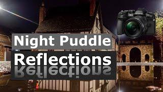 Why Puddle Reflections are a Game-Changer for Night Photography