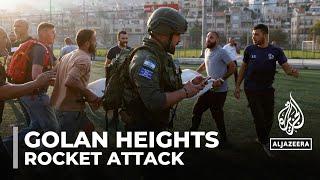 At least 11 killed in rocket attack in Israeli-occupied Golan Heights