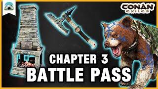 First Look at the new BATTLE PASS - Age of War Chapter 3 | Conan Exiles