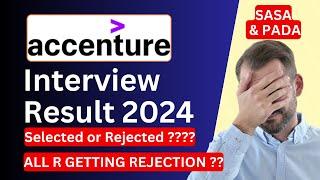 RESULT OUT | Accenture interview results 2024 || OFFER LETTER | Task Mail