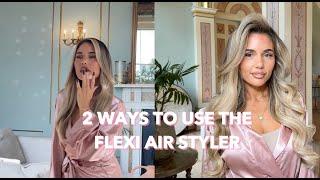 2 Ways To Style Your Hair Using The Mark Hill Pick 'N' Mix Air Flexi Air Styler