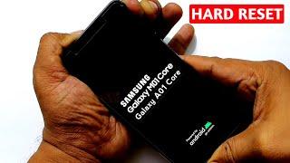 Samsung A01 Core/M01 Core Hard Reset |Pattern Unlock |Factory Reset Easy Trick With Keys