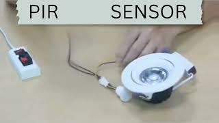 Pir sensor for light , motion sensor light #lightsforhome #lights #subscribe