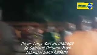 Pierre Latyr Sarr au mariage de Saltigué Diégane Faye Ndondol Samkhadane le 11 février 2023