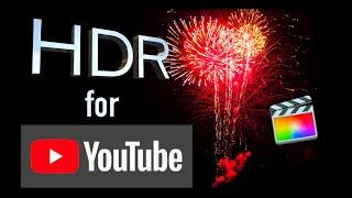 HDR for YouTube with Final Cut Pro