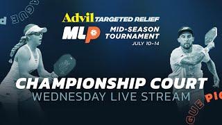 MLP Mid-Season Tournament presented by Advil Targeted Relief (Championship Court) - Wednesday