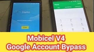 Mobicel V4 Google Account Bypass -  Frp Remove Of Mobicel V4  8.0 - Reset FRP Mobicel All 8.0 Model