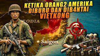 REKAMAN ASLI!! Ketika VIETCONG Memburu RIBUAN ORANG Amerika di VETNAM SELATAN - P3rang INDOCHINA 2