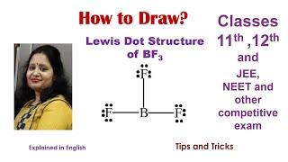 How to Draw Lewis Dot Structure of BF3