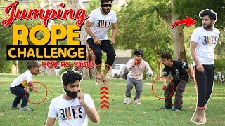 Jumping Rope Challange For Rs.5000 | @NewTalentOfficial