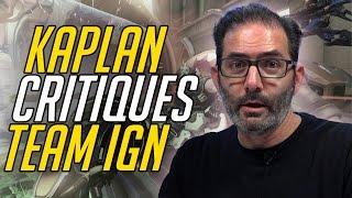 Jeff Kaplan Critiques IGN's Overwatch Team