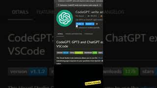Using chat GPT in VS Code | #02 #chatGPT #vscode #lifehacks#youtubeshorts  #akramovdev#shots