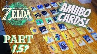 Zelda Tears of the Kingdom Amiibo Cards?!?