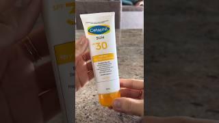 Cetaphil Sunscreen Spf 30+ #shorts #amazonfinds #review #suncream #skincare #nomakeup #nykaaminihaul