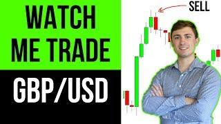 LIVE Forex Trading GBP/USD: Watch the Trade Start to Finish! 