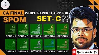 SPOM Set-C -10 Papers: Which One is Right for You? | CA Final