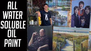 PAINT TALK: Are water soluble oil paints the same ?