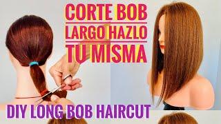 DIY Long Bob Haircut