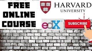 Free Online Course | Harvard University | EDX |